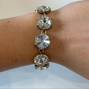 Stella & Dot Amelia Sparkle Bracelet - white